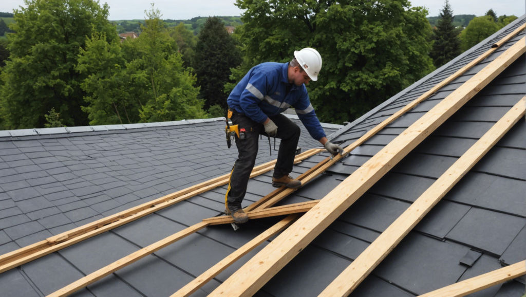 découvrez nos services de réparation et préparation d'isolation de toiture pour améliorer l'efficacité énergétique de votre maison.